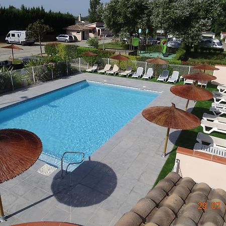 Hotel Camping Les Nysades Mirepoix  Exterior foto